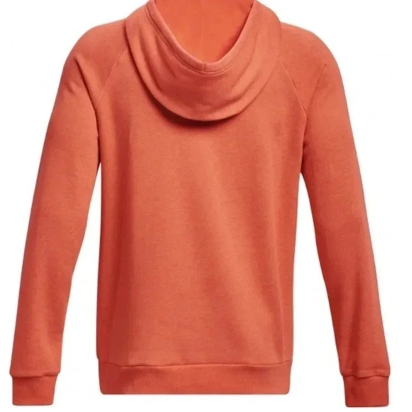 Under Armour RIVAL FLEECE 1/2 ZIP HD orange - Picture 4 of 5